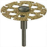 Dremel 543 Cutting Wheel, 1-1/4 in Dia, 0.07 in Thick, Tungsten Carbide Abrasive